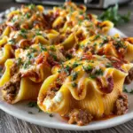 Hearty Cabbage and Ground Beef Casserole with Rice