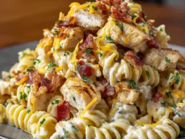 Unlock the Secret to a Ridiculously Creamy Chicken Bacon Ranch Pasta