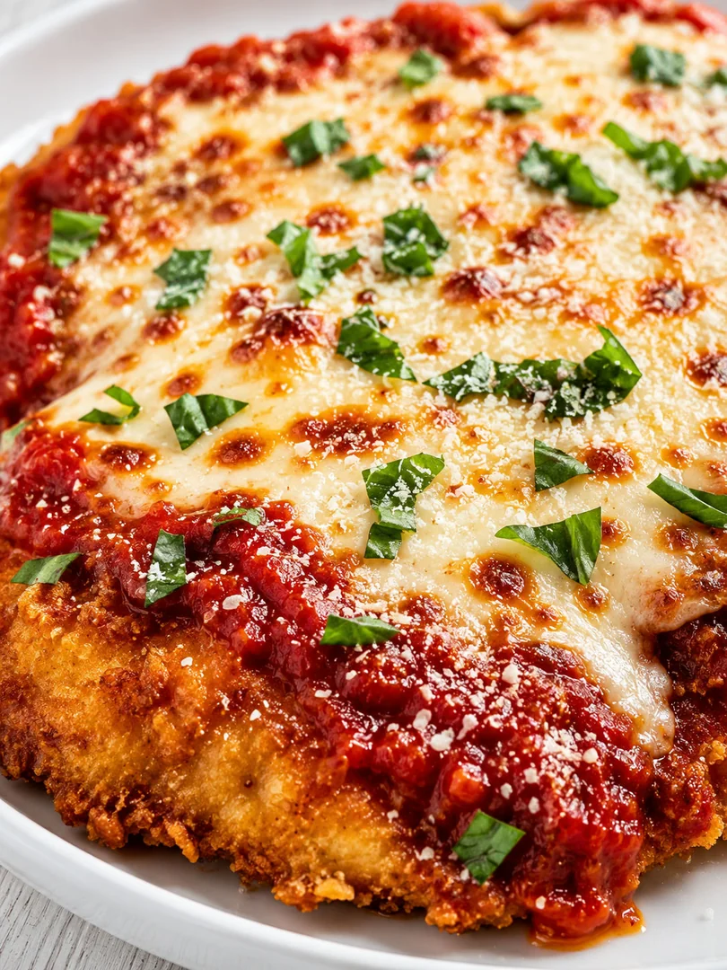 Chicken Parmesan Try It, You Will Not Regret It! Crispy and Cheesy