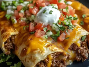 Your Guide to Perfectly Baked Beef and Cheese Chimichangas