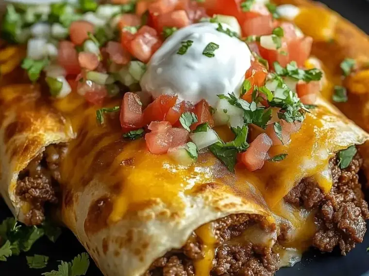 Your Guide to Perfectly Baked Beef and Cheese Chimichangas