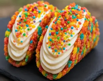 Unleash Your Inner Dessert Architect: Crafting Whimsical Cereal-Shell Cheesecake Tacos