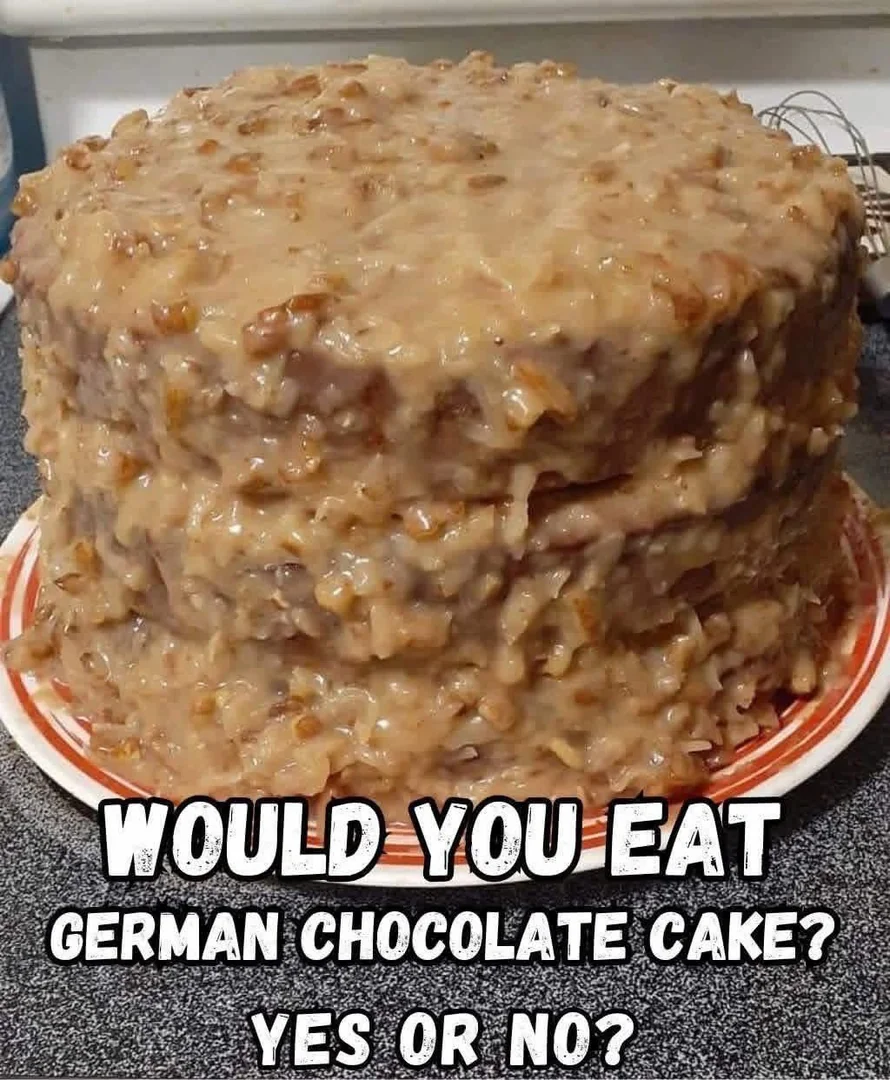 Old-School German Chocolate Cake