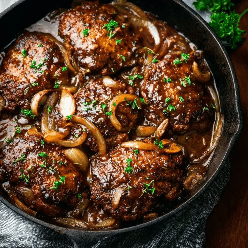 Skillet Salisbury Steak