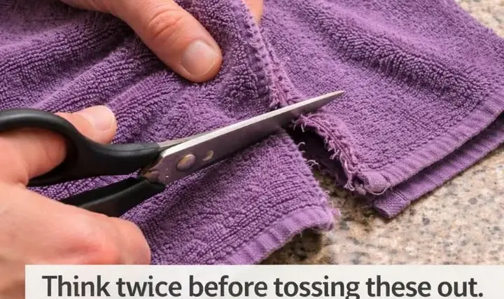 Think twice before tossing these out. 10 brilliant ways to reuse worn bath towels